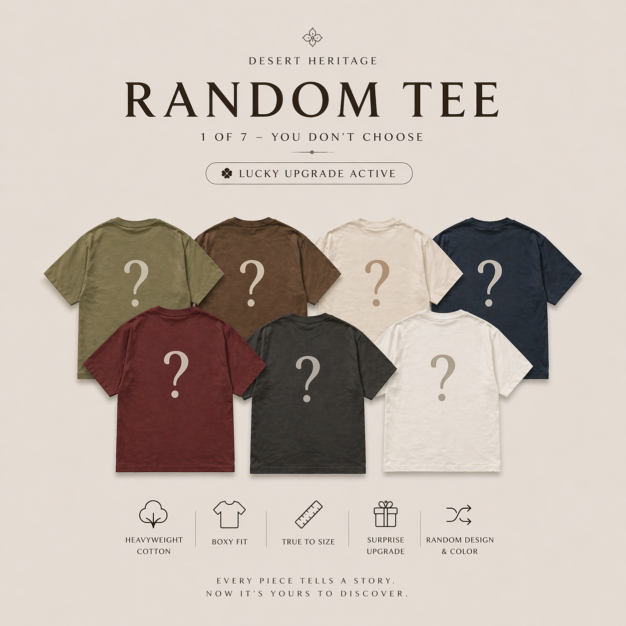 MYSTERY TEE — DESERT HERITAGE CAPSULE